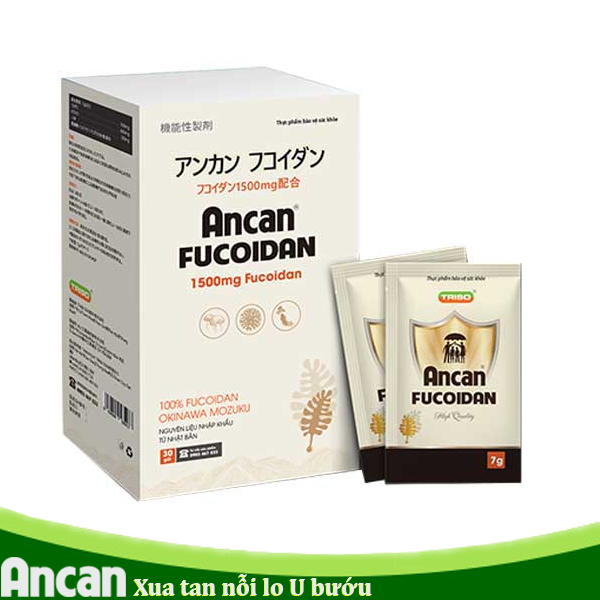 ancan fucoidan hỗ trợ điều trị ung thư vú