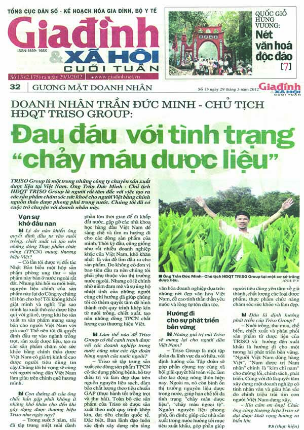 báo gia đình và xã hội