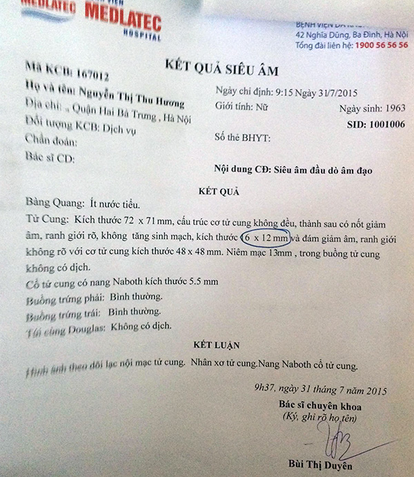 Niềm vui của người phụ nữ gần 10 năm chiến đấu với bệnh U xơ tử cung 02