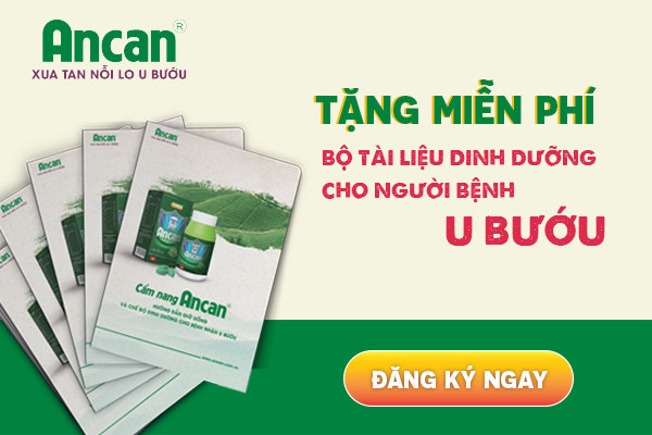 GỬI TẶNG BỆNH NHÂN U BƯỚU TRỌN BỘ CẨM NANG DINH DƯỠNG TRONG ĐIỀU TRỊ BỆNH