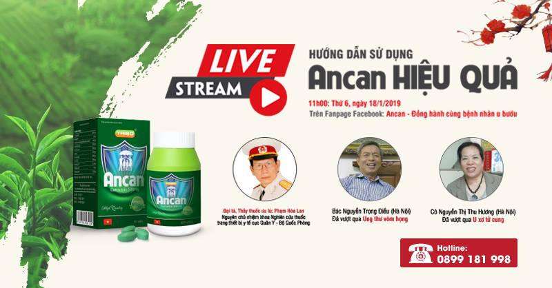 Livestream Hướng Dẫn Sử Dụng Ancan Hiệu Quả