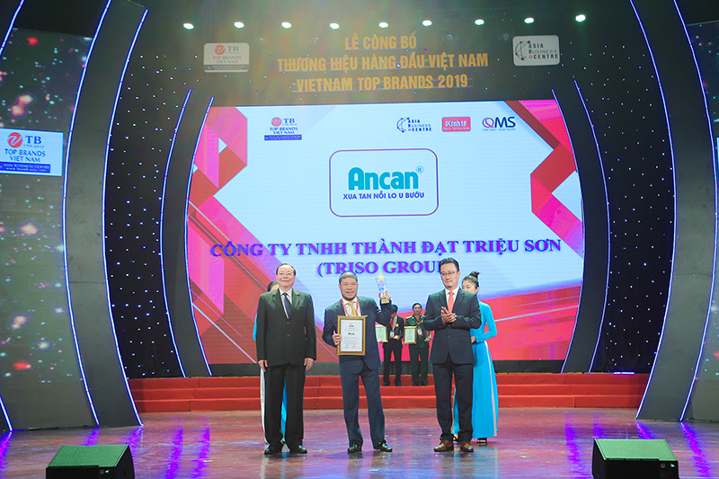 Ancan vinh dự nhận giải thưởng “Thương hiệu Hàng đầu Việt Nam”