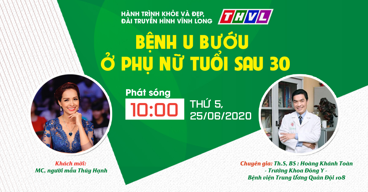 [Đài Truyền Hình Vĩnh Long]: Bệnh u bướu ở phụ nữ tuổi sau 30