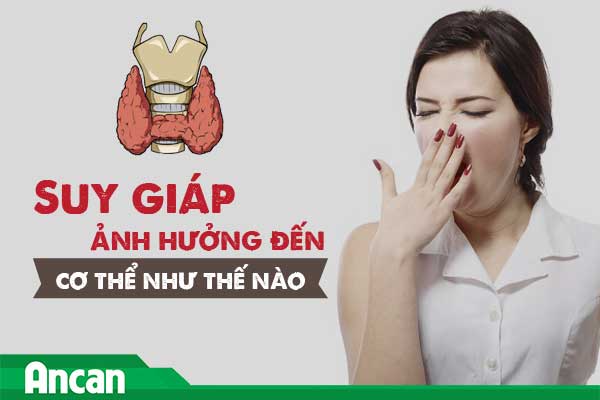 Suy giáp ảnh hưởng đến cơ thể như thế nào?